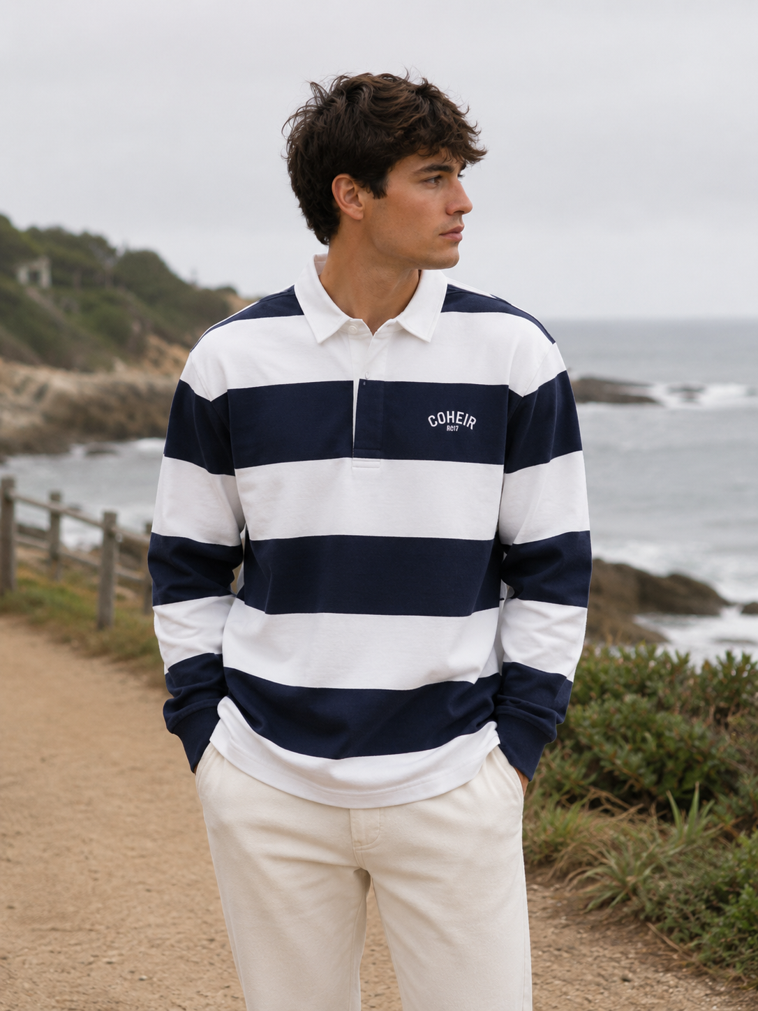LSR1 Navy Stripe